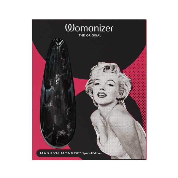 【Womanizer】マリリンモンロースペシャルエディション　ブラックマーブル