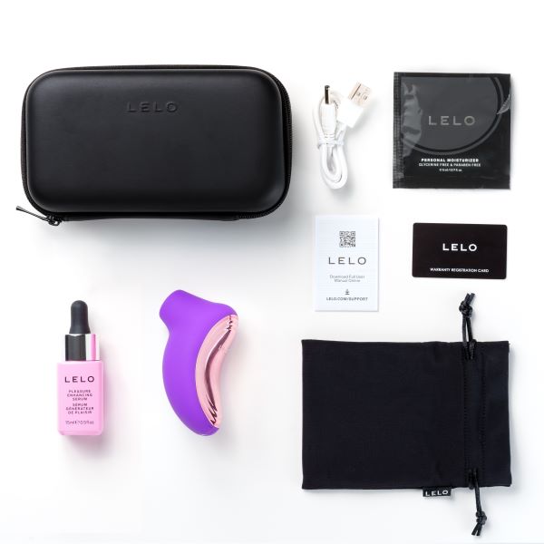 【LELO】SONA2 Travel(ソナ2 トラベル) パープル セラムセット