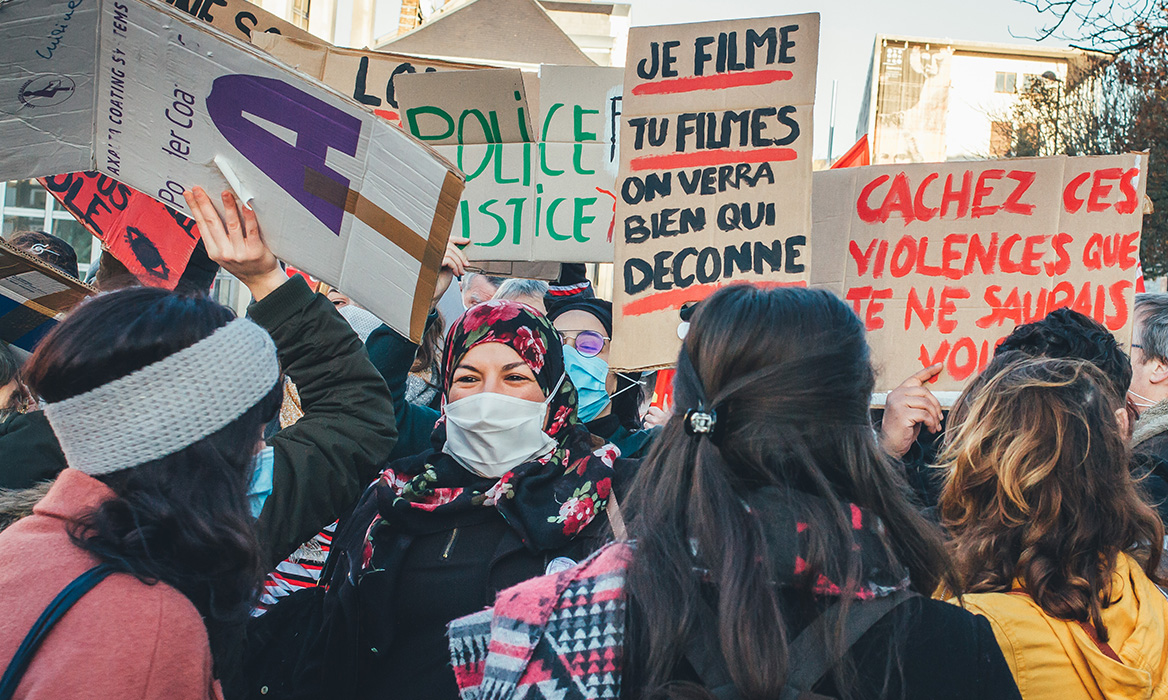 TALK ABOUT THE WORLD　フランス編　包括的治安法案反対デモ